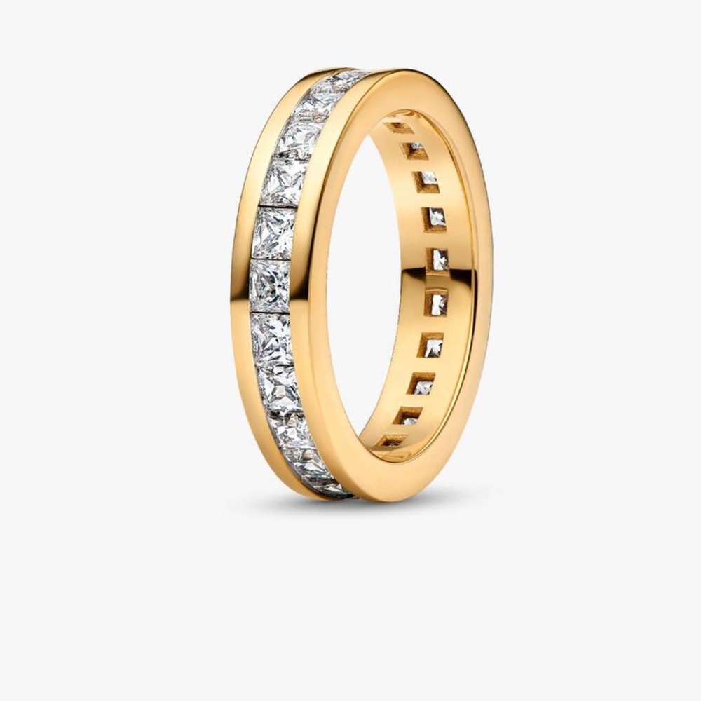 Pandora ring size 7/54 eternity channel model